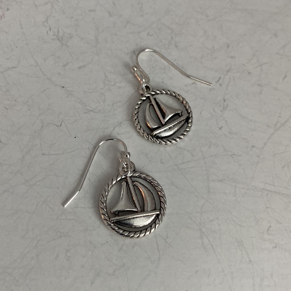 NEW Sailboat earrings (Price is firm)